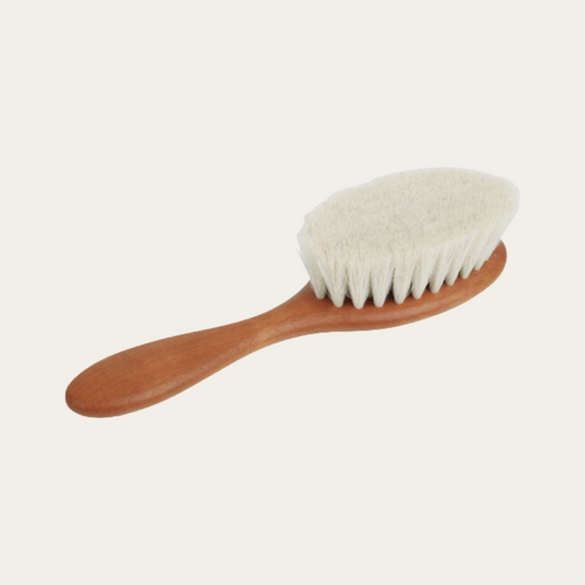 brosse à cheveux pour bébé en bois jusqu'à 12 mois