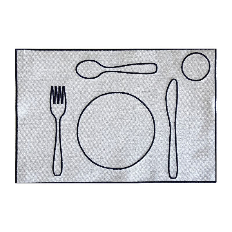 Lou - Set de table prénom éducatif pour enfant Lou - Set de table prénom éducatif pour enfant